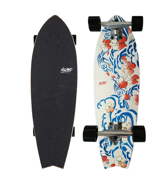 Island Skate Fish Cruiser - Sakura 32"