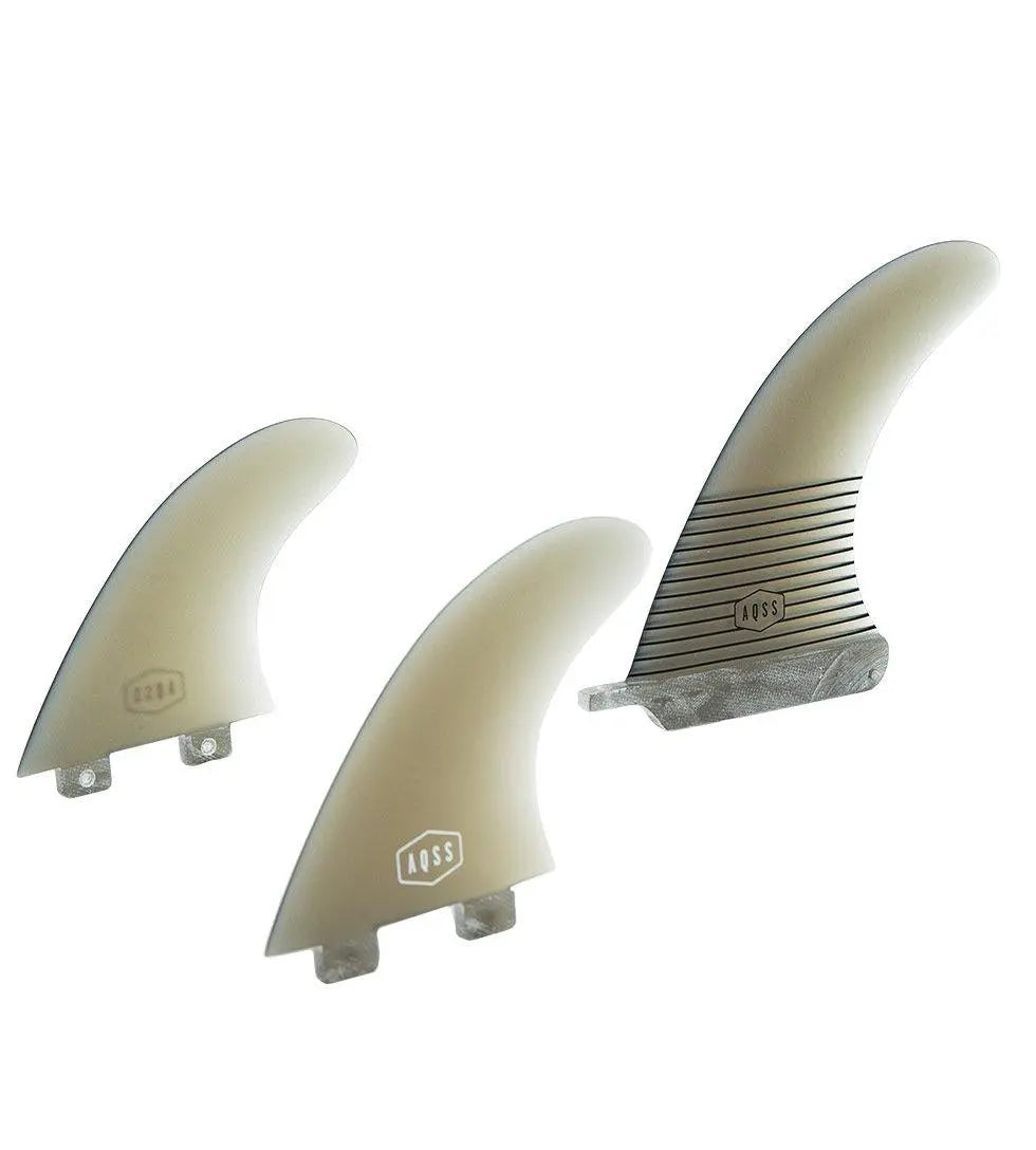 AQSS 4+1 Fin Set - Jet Set 6.5" + Twin Tab