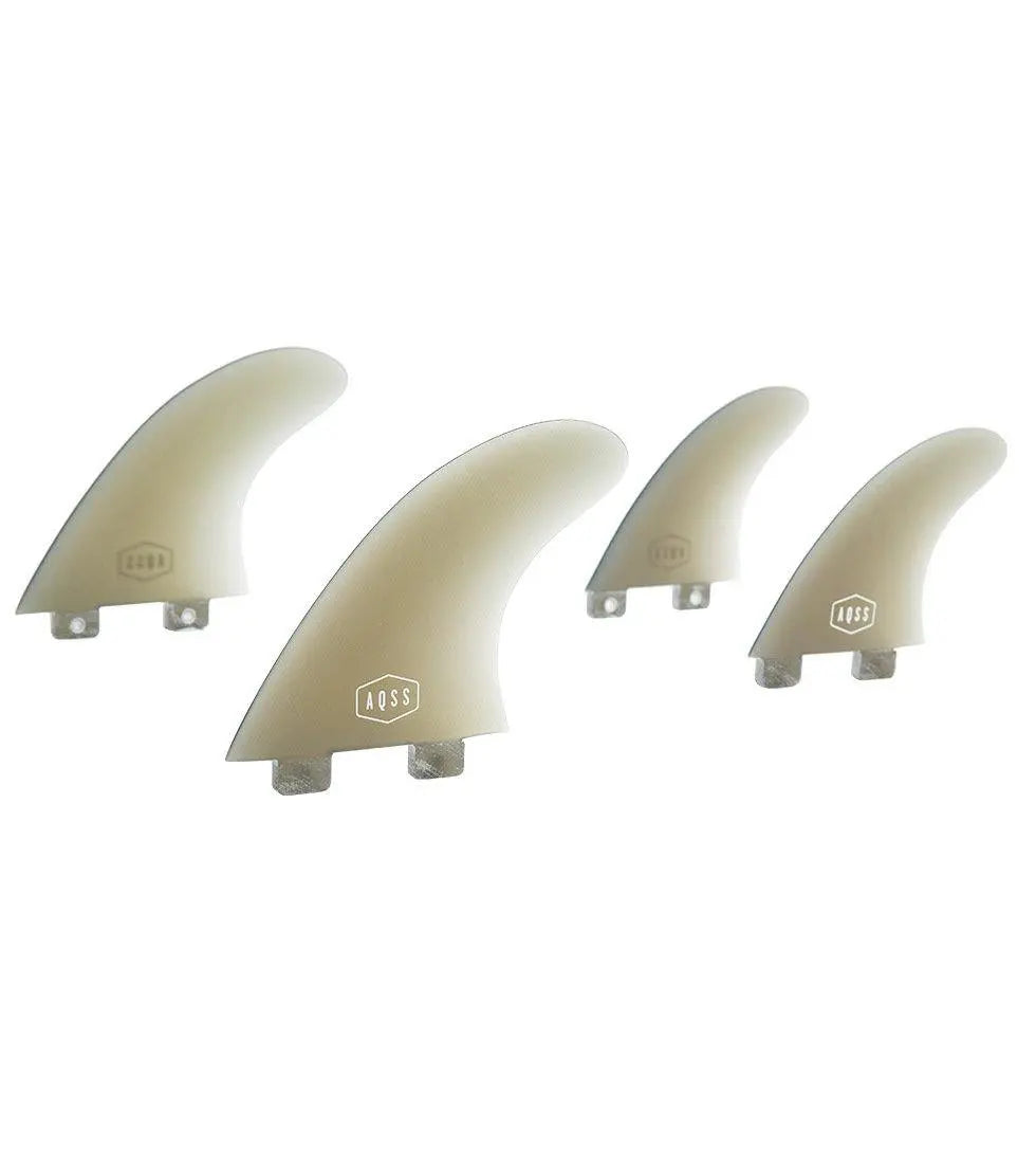AQSS 4+1 Fin Set - Jet Set 6.5" + Twin Tab