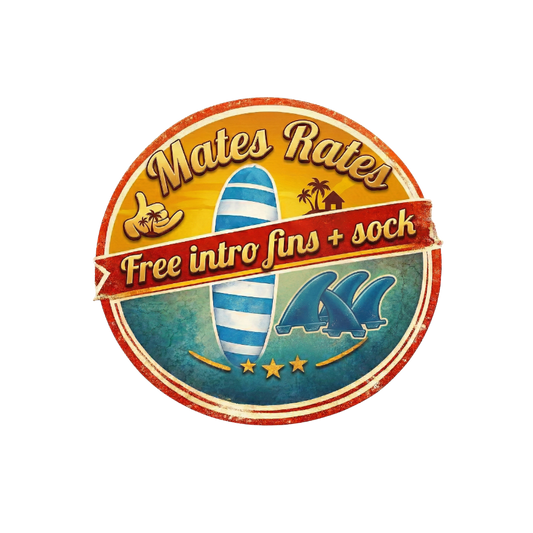 Mates Rates Bundle: Intro Fins + Board Sock