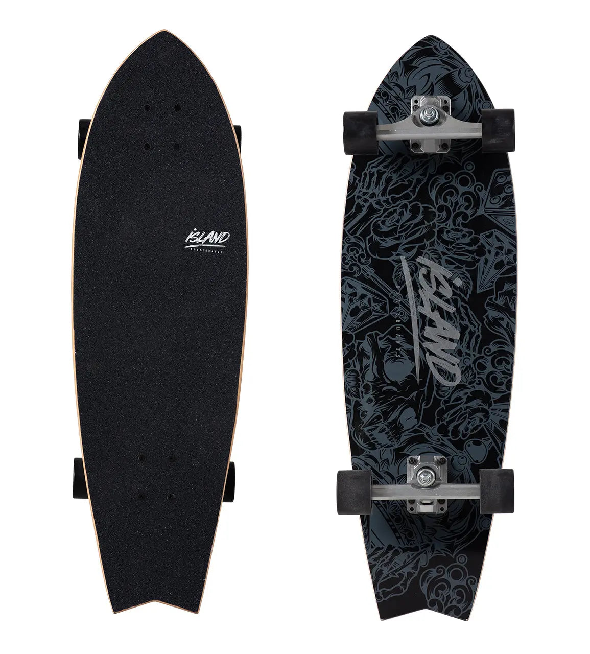 Island Skate Cruiser - Black ST 32"