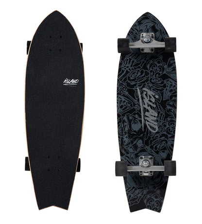 Island Skate Cruiser - Black ST 32"