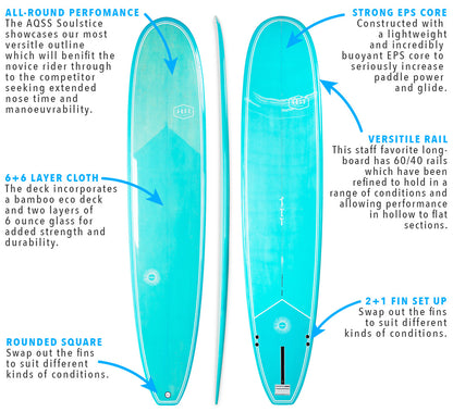 AQSS Soulstice Longboard 9'0" AQUA