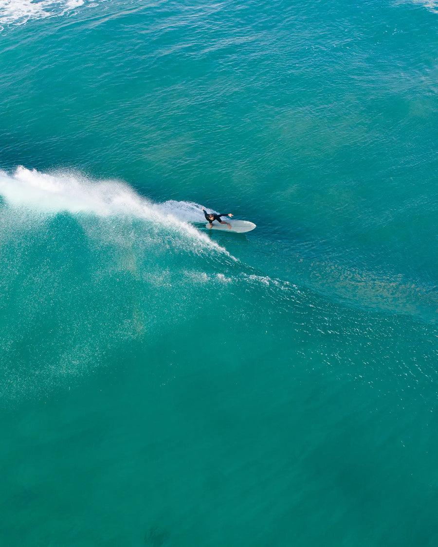 SUNDANCE Modern Midlength - Yellow/Grey Surfboard
