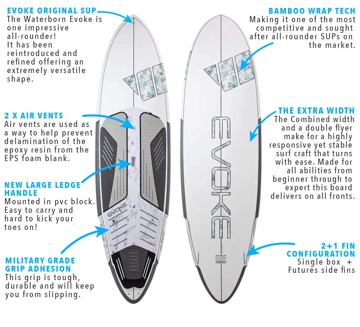 Evoke Original SUP - Grey