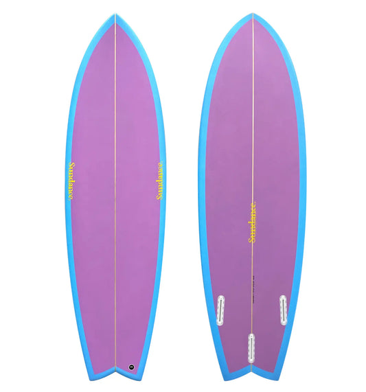 SUNDANCE Twinnie - Purple Surfboard