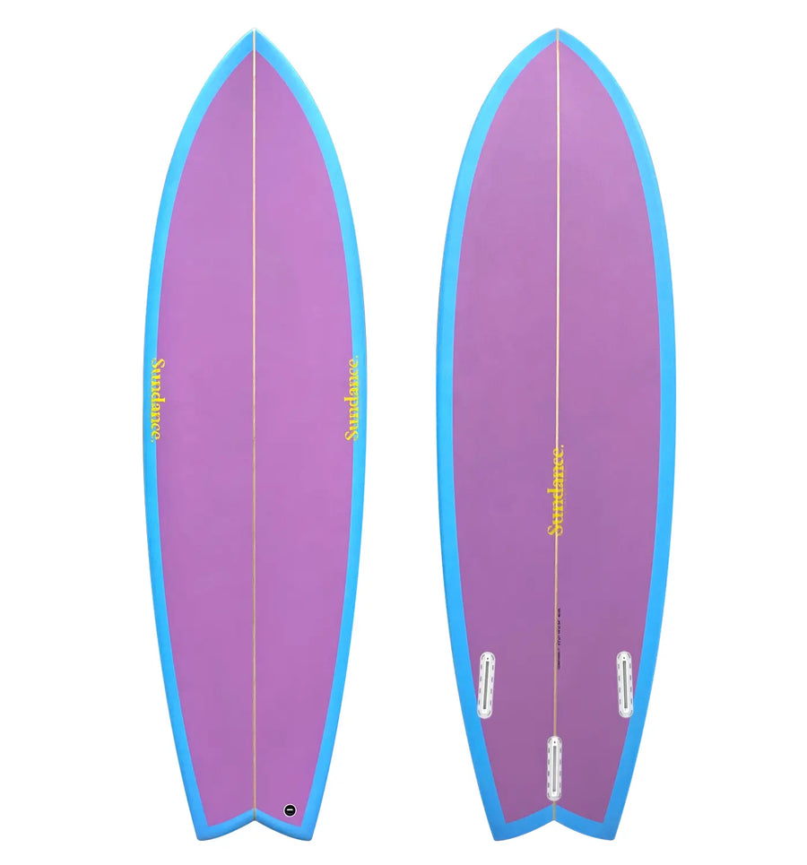 SUNDANCE Twinnie - Purple Surfboard