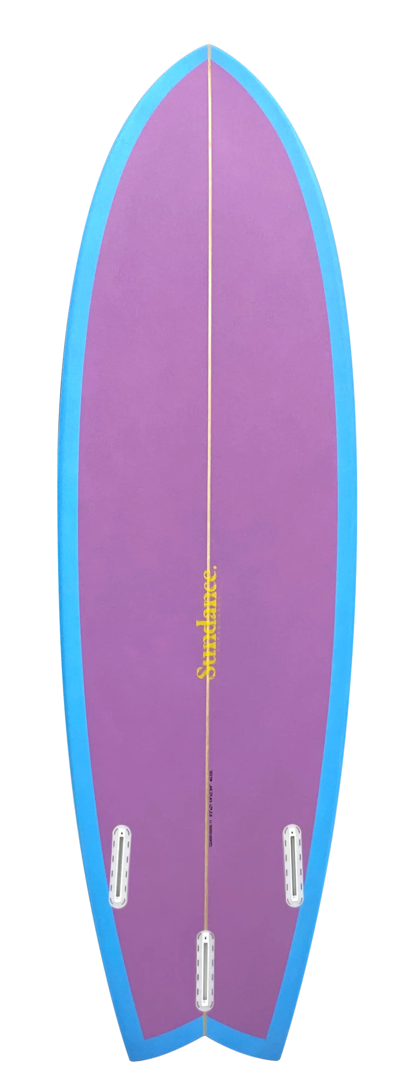 SUNDANCE Twinnie - Purple Surfboard