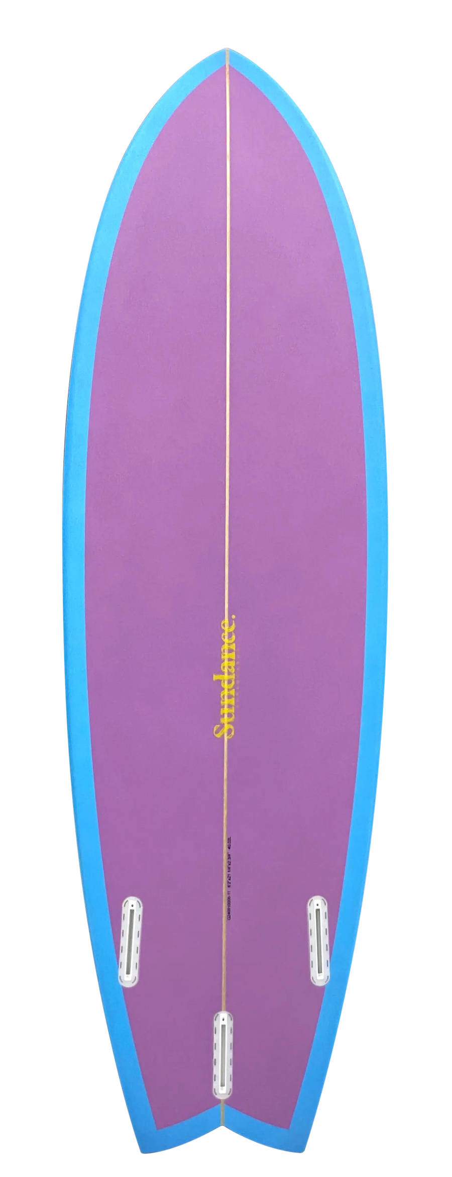 SUNDANCE Twinnie - Purple Surfboard