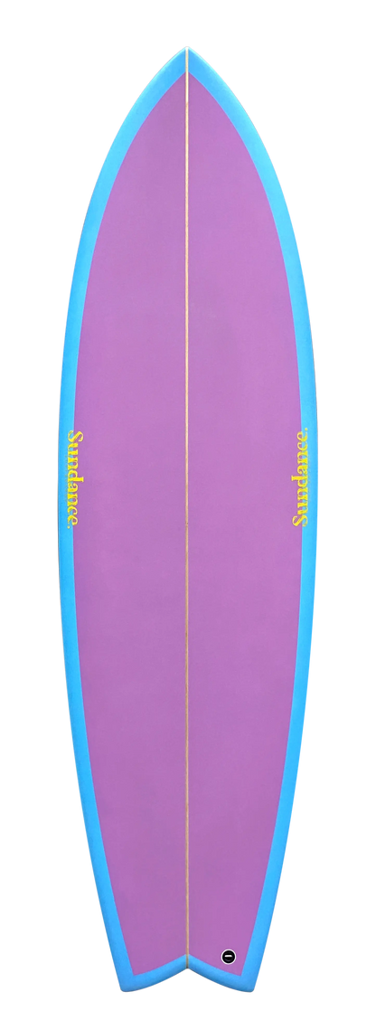 SUNDANCE Twinnie - Purple Surfboard