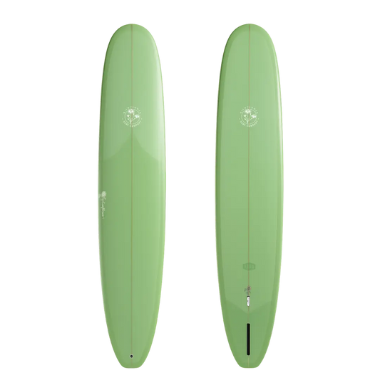 Wildflower Sunflower Longboard - Green Surfboard