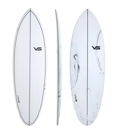 Zephyr Hybrid Shortboard (Twin Tab) - Marble Surfboard