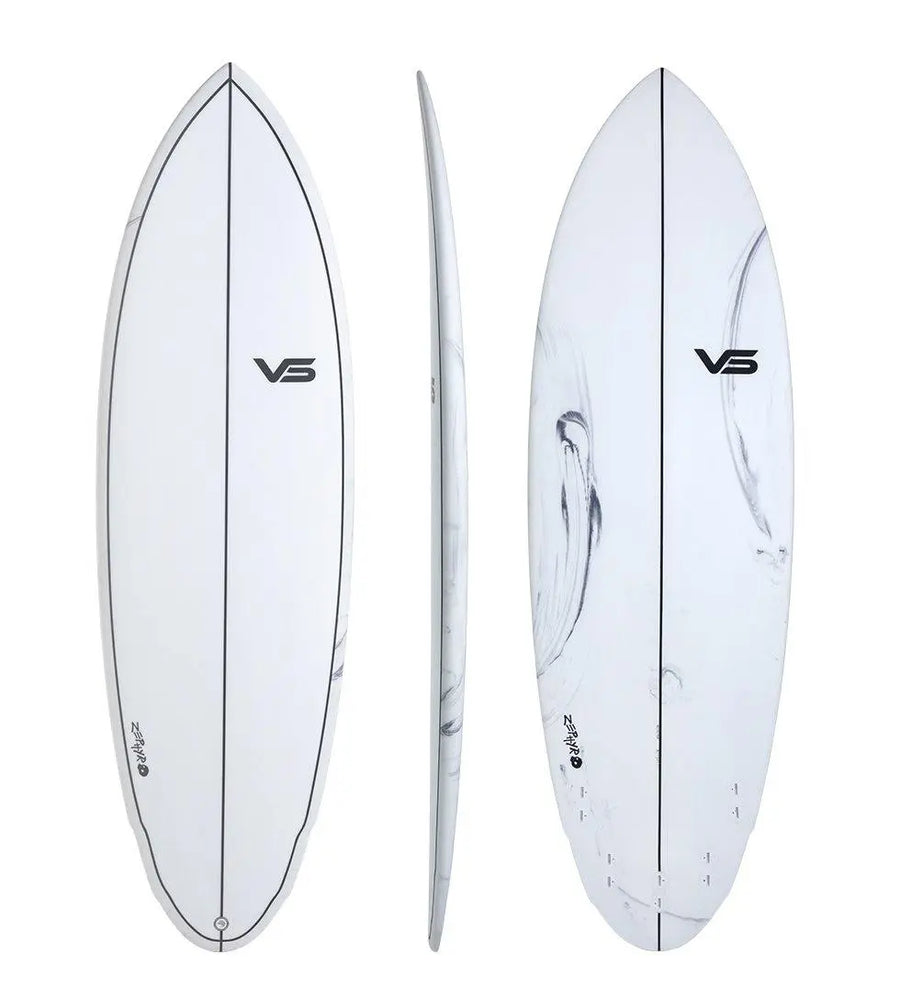 Zephyr Hybrid Shortboard (Twin Tab) - Marble Surfboard