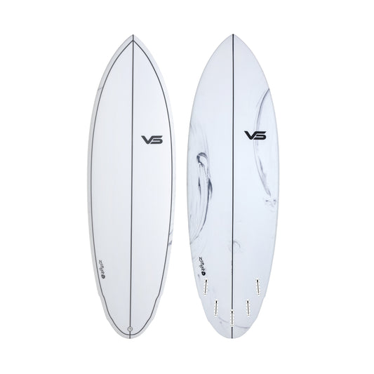 Zephyr Hybrid Shortboard - Marble Surfboard