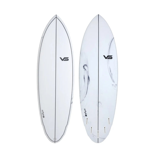 Zephyr Hybrid Shortboard (Single Tab) - Marble Surfboard