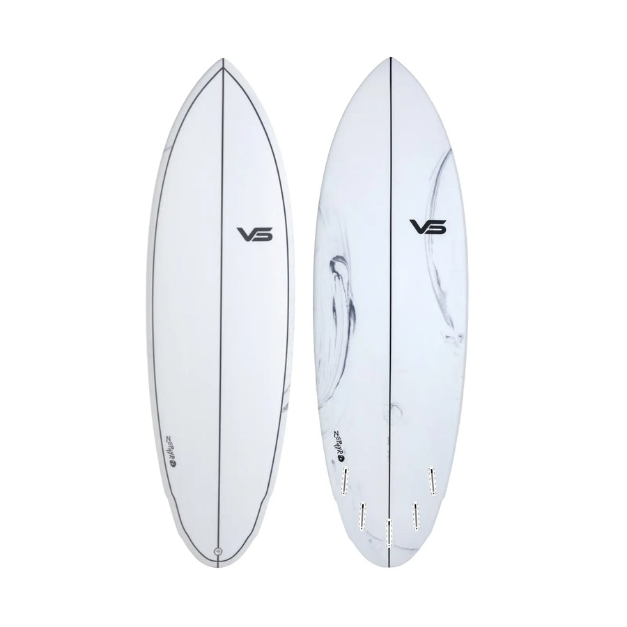 Zephyr Hybrid Shortboard (Single Tab) - Marble Surfboard
