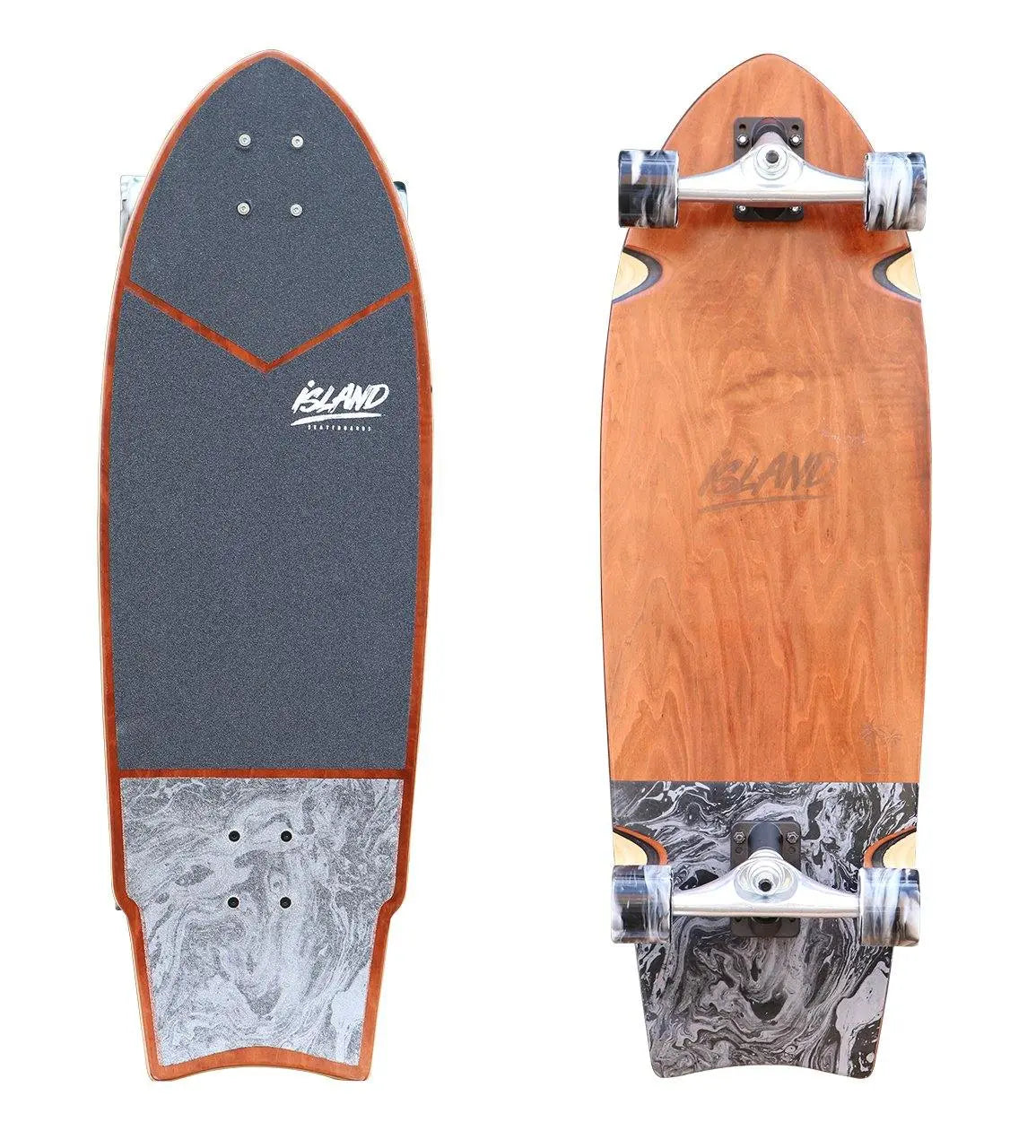 Island Skate Cruiser - Black 32"