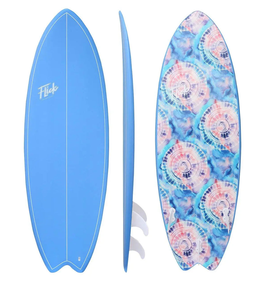 Flick Softboard - Blue 5.10