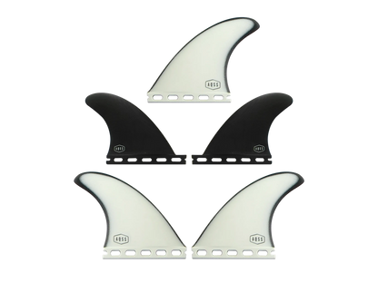 AQSS Quad Rear Fins - Midnight Single Tab