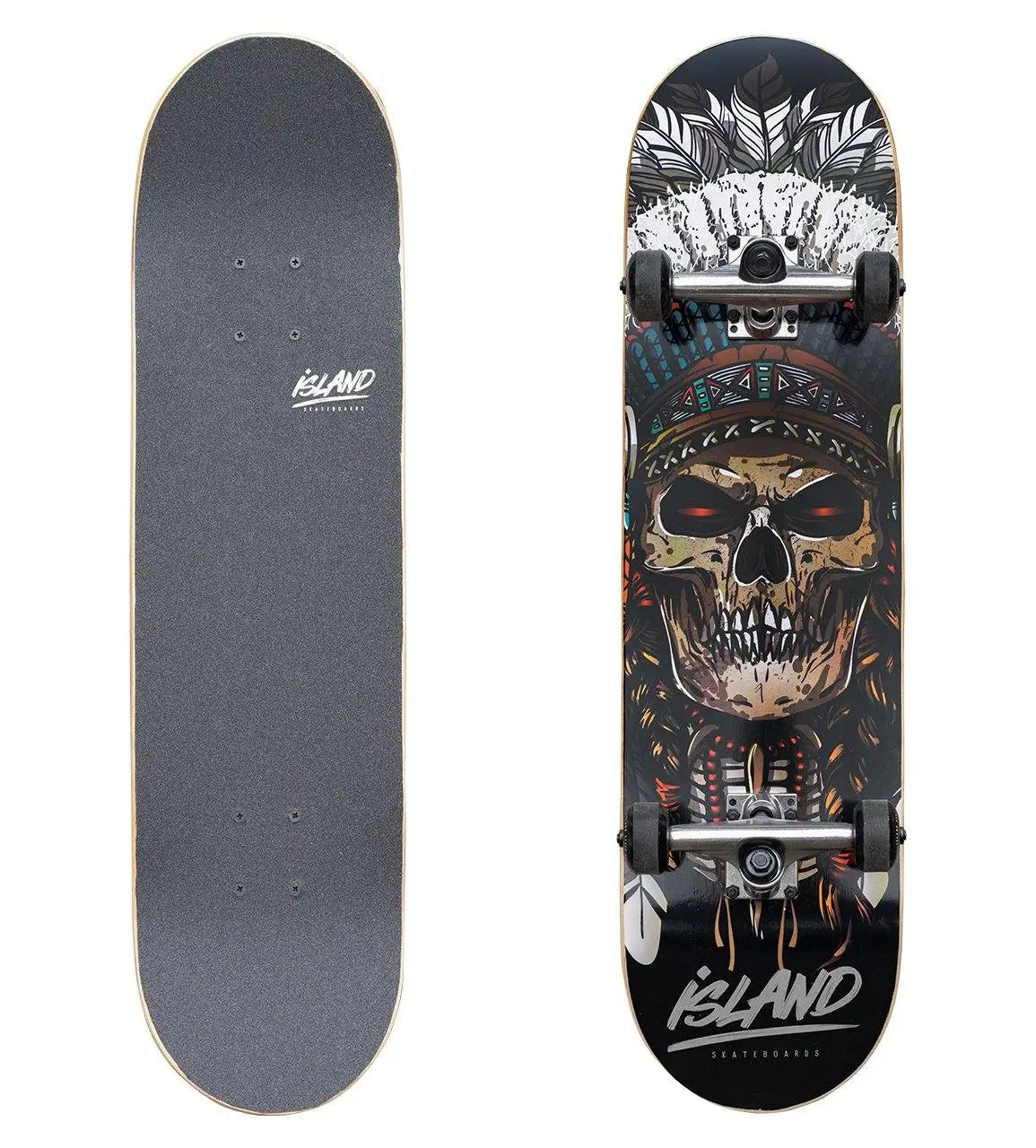 Island Skate Rampboard -  Skull 30"