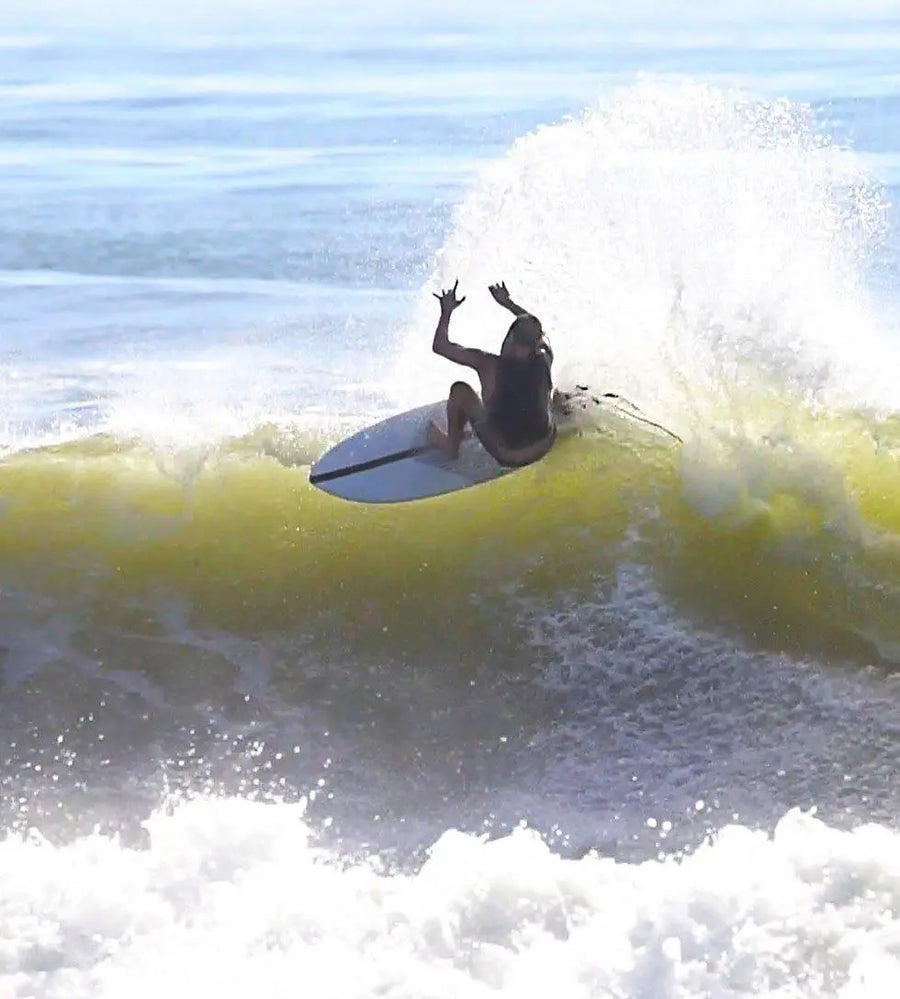 Zephyr Hybrid Shortboard (Twin Tab) - Marble Surfboard