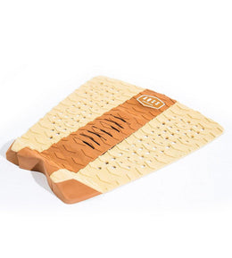 BROWN STRIPED 3 PIECE TRACTION PAD - The Surfboard Warehouse NZ
