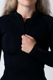 Classic Womens 2mm Jacket - Black Logo