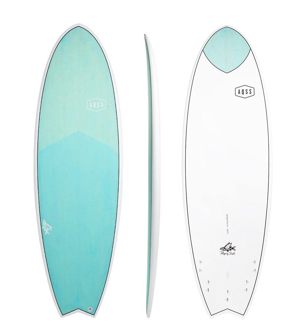 FLYING FISH - FUNBOARD - BLUE - The Surfboard Warehouse NZ