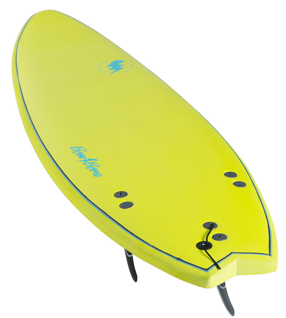 Bom Bora Softboard - 6'0 Lime